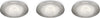 Philips-591001716-Sceptrum-Set-di-3-Faretti-a-LED-da-Incasso,-Acciaio-[Classe-di-efficienza-energetica-A]