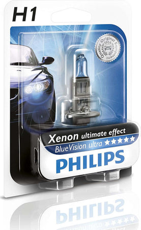 Philips 681331 Ultra Blue Lampadina 1 H1, 12V, 55 W [Classe di efficienza energetica C] Illuminazione/Lampadine/Lampadine a scarica ad alta intensità/Lampadine allo xeno e al kripton Scontolo.net - Potenza, Commerciovirtuoso.it