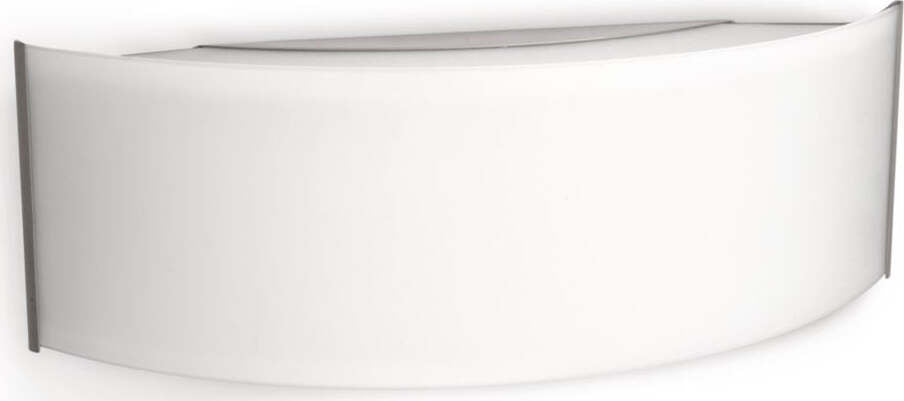 Philips-Arrow-Lampada-da-Parete-Nickel,-Lampadina-Inclusa-[Classe-di-efficienza-energetica-C]