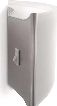 Philips-Arrow-Lampada-da-Parete-Nickel,-Lampadina-Inclusa-[Classe-di-efficienza-energetica-C]