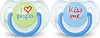 PHILIPS AVENT Succhietto Love Papà / Kiss me 6-18 M Love Fashion 2 pezzi Succhietti Sanitaria Gioia del Bimbo - Villa San Giovanni, Commerciovirtuoso.it