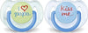 PHILIPS AVENT Succhietto Love Papà / Kiss me 6-18 M Love Fashion 2 pezzi Succhietti Sanitaria Gioia del Bimbo - Villa San Giovanni, Commerciovirtuoso.it