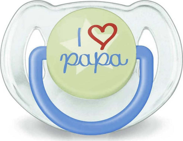 PHILIPS AVENT Succhietto Love Papà / Kiss me 6-18 M Love Fashion 2 pezzi Succhietti Sanitaria Gioia del Bimbo - Villa San Giovanni, Commerciovirtuoso.it