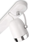 Philips-Balsa-Barra-Spot-2-Luci-in-Metallo-Bianco-e-Dettaglio-Cromo,-Lampadina-Inclusa-[Classe-di-efficienza-energetica-D]