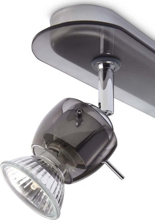 PHILIPS-BARRA-SPOT-2-LUCI-NERA-50W