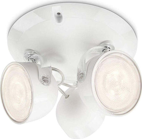 Philips-Dyna-Lampada-da-Soffitto-con-3-Faretti-LED,-Bianco-[Classe-di-efficienza-energetica-A]