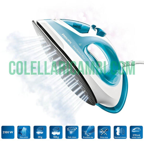 Philips GC2040/70 EasySpeed Ferro a Vapore Colpo Vapore 100 gr Serbatoio 270 ml