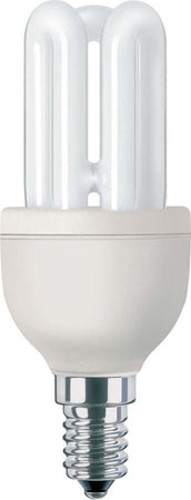 Philips-Lighting-8727900827477-Genie-Lampadina-a-Risparmio-Energetico-a-Tubi-Scoperti-Attacco-E14-8W-Equivalente-a-38W,-Bianco,-8-38-W-[Classe-di-efficienza-energetica-A]