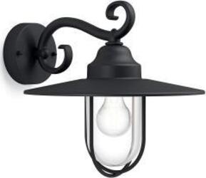 PHILIPS-MYGARDEN-OUTDOOR-WALL-LIGHT-BLACK-PASTURE---60W