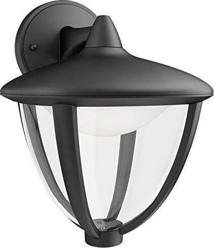 PHILIPS-MYGARDEN-OUTDOOR-WALL-LIGHT-BLACK-ROBIN-LAMPADA-DA-PARETE-LED