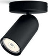 PHILIPS-MYLIVING-SPOT-PONGEE-DA-PARETE-E-SOFFITTO-1XGU10-LED-NERO