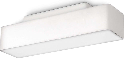 Philips-Peace-Lampada-da-Soffitto,-Barrain-Metallo,-Lampadina-RE-11-W-Inclusa,-Bianco,-28.6-cm-[Classe-di-efficienza-energetica-A]
