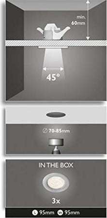 PHILIPS-SCEPTRUM-TRIS-DI-FARETTI-AD-INCASSO-A-LED