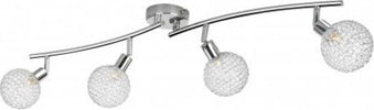 PHILIPS-SPOT-LIGHT-NET-4-LUCE-A-MURO-CROMATO-IN-METALLO-4xG9---4X28w