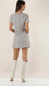 PHO-Firenze-|-Abito-corto-in-maglia-lurex