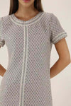 PHO-Firenze-|-Abito-corto-in-maglia-lurex
