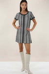 PHO-Firenze-|-Abito-corto-in-maglia-lurex