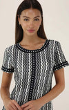 PHO-Firenze-|-Abito-corto-in-maglia-lurex