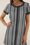 PHO-Firenze-|-Abito-corto-in-maglia-lurex