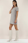 PHO-Firenze-|-Abito-corto-in-maglia-lurex