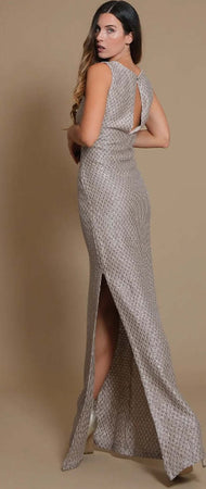 PHO-Firenze-|-Abito-lungo-in-maglia-lurex