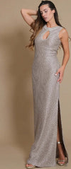PHO-Firenze-|-Abito-lungo-in-maglia-lurex