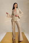 PHO-Firenze-|-Pantalone-zampa-in-maglia-lurex