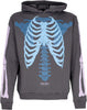 PHOBIA-Felpa-Leggera-Cappuccio-Uomo-Bones-Hoodie-Grey/blue/lilac-da-uomo