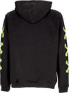 PHOBIA-Felpa-Leggera-Cappuccio-Uomo-Cross-Bones-Hoodie-Black/green-da-uomo