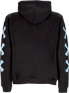 PHOBIA-Felpa-Leggera-Cappuccio-Uomo-Cross-Bones-Hoodie-Black/light-Blue-da-uomo