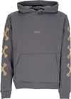 PHOBIA-Felpa-Leggera-Cappuccio-Uomo-Cross-Bones-Hoodie-Grey/beige-da-uomo