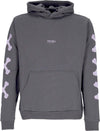 PHOBIA-Felpa-Leggera-Cappuccio-Uomo-Cross-Bones-Hoodie-Grey/lilac-da-uomo