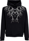 PHOBIA-Felpa-Leggera-Cappuccio-Uomo-Embroidery-Lightning-Hoodie-Black/grey-da-uomo