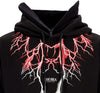 PHOBIA-Felpa-Leggera-Cappuccio-Uomo-Lightning-Balaclava-Hoodie-Black/red/grey-da-uomo
