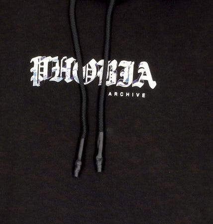 PHOBIA-Felpa-Leggera-Cappuccio-Uomo-Lightning-Hoodie-Black/blue/purple-da-uomo