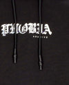 PHOBIA-Felpa-Leggera-Cappuccio-Uomo-Lightning-Hoodie-Black/green-da-uomo