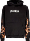 PHOBIA-Felpa-Leggera-Cappuccio-Uomo-Lightning-Hoodie-Black/orange-da-uomo
