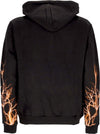 PHOBIA-Felpa-Leggera-Cappuccio-Uomo-Lightning-Hoodie-Black/orange-da-uomo