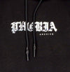 PHOBIA-Felpa-Leggera-Cappuccio-Uomo-Lightning-Hoodie-Black/orange-da-uomo