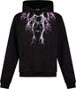 PHOBIA-Felpa-Leggera-Cappuccio-Uomo-Lightning-Hoodie-Black/purple/grey-da-uomo