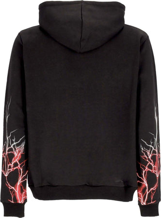 PHOBIA-Felpa-Leggera-Cappuccio-Uomo-Lightning-Hoodie-Black/red/grey-da-uomo