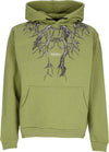 PHOBIA-Felpa-Leggera-Cappuccio-Uomo-Lightning-Print-Hoodie-Green/grey-da-uomo