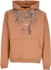 PHOBIA-Felpa-Leggera-Cappuccio-Uomo-Lightning-Print-Hoodie-Terracotta/grey-da-uomo