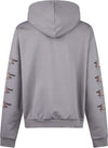 PHOBIA-Felpa-Leggera-Cappuccio-Uomo-Shark-Print-Hoodie-Grey-da-uomo