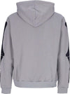 PHOBIA-Felpa-Leggera-Cappuccio-Uomo-Skeleton-Print-Hoodie-Grey/white-da-uomo