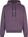 PHOBIA-Felpa-Leggera-Cappuccio-Uomo-Skull-Print-Hoodie-Purple-da-uomo