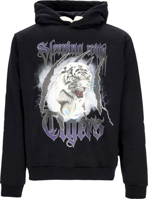 PHOBIA-Felpa-Leggera-Cappuccio-Uomo-Tiger-Hoodie-X-Emis-Killa-Black-da-uomo