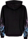 PHOBIA-Felpa-Leggera-Cappuccio-Zip-Uomo-Lightning-Zip-Hoodie-Black/blue/purple-da-uomo