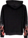 PHOBIA-Felpa-Leggera-Cappuccio-Zip-Uomo-Lightning-Zip-Hoodie-Black/red/grey-da-uomo