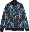 PHOBIA-Giacca-Tuta-Uomo-All-Over-Lightning-Sweatshirt-Black/lightblue-da-uomo